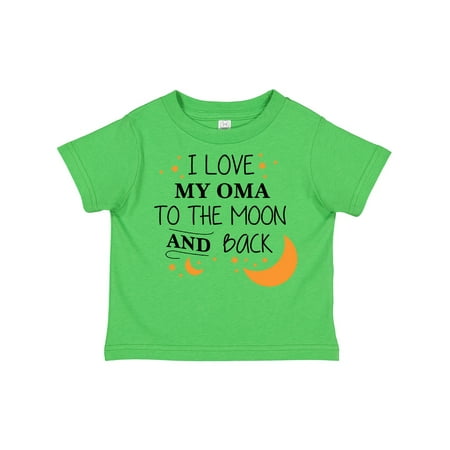 Inktastic I Love My Oma to the Moon and Back Gift Toddler Boy or Toddler Girl T-Shirt
Inktastic I Love My Oma to the Moon and Back Gift Toddler Boy or Toddler Girl T-Shirt