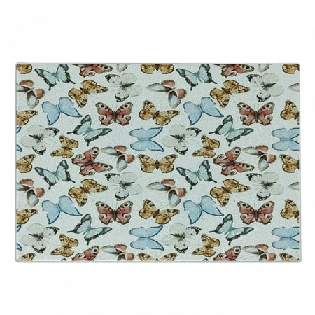 Butterfly Cutting Board Various Colorful Butterflies Watercolor Style Wild Nature Bohemian Design Print Decorative Tempered Glass Cutting and Serving Board Small Size Multicolor by Ambesonne
Butterfly Cutting Board Various Colorful Butterflies Watercolor Style Wild Nature Bohemian Design Print Decorative Tempered Glass Cutting and Serving Board Small Size Multicolor by Ambesonne