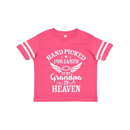 Inktastic Handpicked for Earth by My Grandpa in Heaven Angel Wings Gift Toddler Boy or Toddler Girl T-Shirt
Inktastic Handpicked for Earth by My Grandpa in Heaven Angel Wings Gift Toddler Boy or Toddler Girl T-Shirt