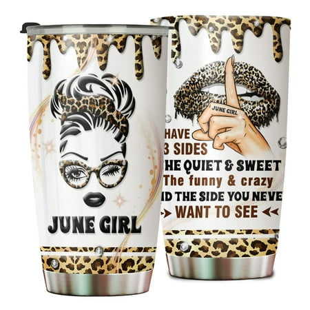 Flagwix Insulated Tumbler May Girl I Have 3 Sides Leopard Stainless Steel Tumbler - 20oz
Flagwix Insulated Tumbler May Girl I Have 3 Sides Leopard Stainless Steel Tumbler - 20oz