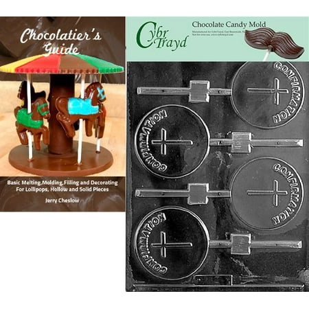 Cybrtrayd Confirmation Lolly Religious Chocolate Candy Mold with Chocolatie...
Cybrtrayd Confirmation Lolly Religious Chocolate Candy Mold with Chocolatie...