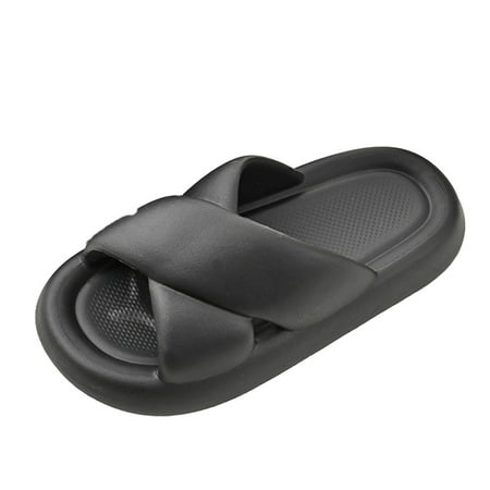 SEMIMAY Fashion Four Seasons Women Slippers Thick Soles Non Slip Soft Open Toe Slip On Indoor Bathroom Solid Color Simple Style
SEMIMAY Fashion Four Seasons Women Slippers Thick Soles Non Slip Soft Open Toe Slip On Indoor Bathroom Solid Color Simple Style
