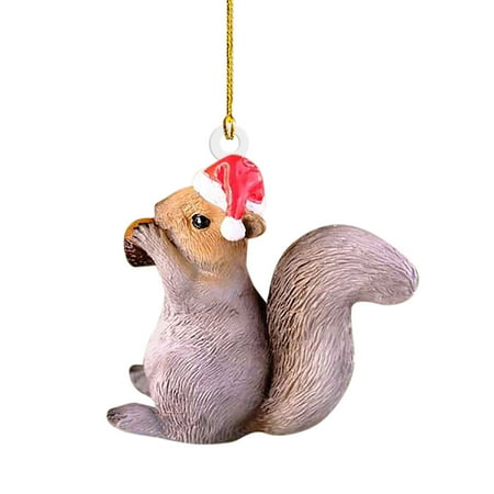 Mightlink Animal Pendant with Hat Lanyard Adorable Acrylic Car Pendant Squirrel Elk Rabbit Ornament for Party
Mightlink Animal Pendant with Hat Lanyard Adorable Acrylic Car Pendant Squirrel Elk Rabbit Ornament for Party