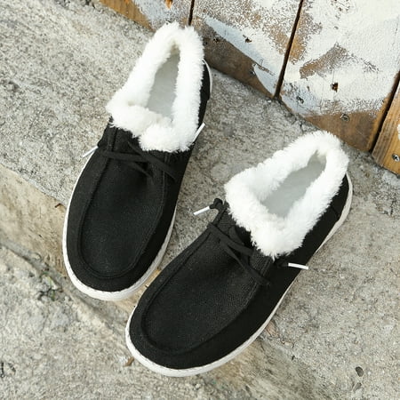 Women s Low Top Fleece Liner Thermal Loafers Flat Lace Up Slip On Shoes Women s Footwear
Women s Low Top Fleece Liner Thermal Loafers Flat Lace Up Slip On Shoes Women s Footwear