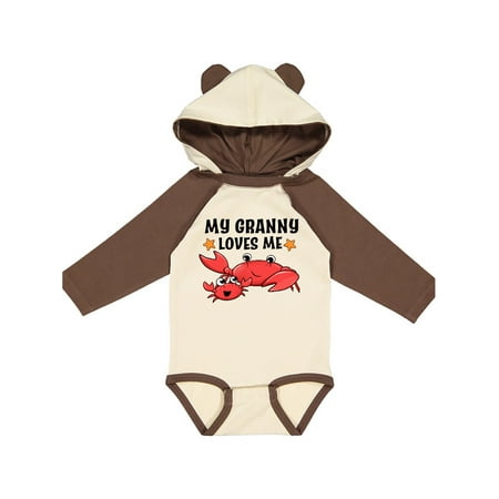 Inktastic My Granny Loves Me- cute crab family Gift Baby Boy or Baby Girl Long Sleeve Bodysuit
Inktastic My Granny Loves Me- cute crab family Gift Baby Boy or Baby Girl Long Sleeve Bodysuit