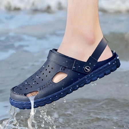 Men Clogs Garden Shoes Comfortable Lightweight Hollow Out Sandals Beach Spring And Summer
Men Clogs Garden Shoes Comfortable Lightweight Hollow Out Sandals Beach Spring And Summer