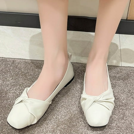 Cathalem Casual Comfy Shoes for Women Fashion Summer And Autumn Women Pumps Solid Color Flat Bottom Low Heel Shallow Mouth Shoes Beige 8
Cathalem Casual Comfy Shoes for Women Fashion Summer And Autumn Women Pumps Solid Color Flat Bottom Low Heel Shallow Mouth Shoes Beige 8