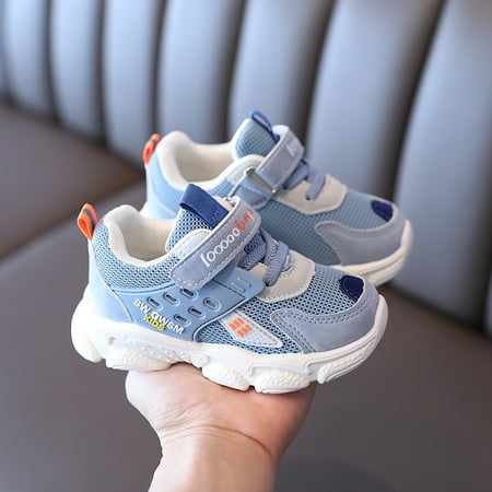 Toyella Breathable Mesh Baby Shoes Non-Slip Soft Sole Casual Boys And Girls Sports Shoes Blue 21
Toyella Breathable Mesh Baby Shoes Non-Slip Soft Sole Casual Boys And Girls Sports Shoes Blue 21