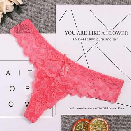 SweetCandy Women s Underwear Lace Jacquard Lingerie Lace Fitness Low Waist Seamless Thong
SweetCandy Women s Underwear Lace Jacquard Lingerie Lace Fitness Low Waist Seamless Thong
