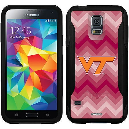 Virginia Tech Lined Chevron Design on OtterBox Commuter Series Case for Samsung Galaxy S5