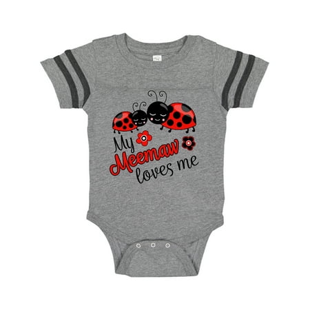 Inktastic My Meemaw Loves Me with Cute Ladybugs Gift Baby Boy or Baby Girl Bodysuit
Inktastic My Meemaw Loves Me with Cute Ladybugs Gift Baby Boy or Baby Girl Bodysuit