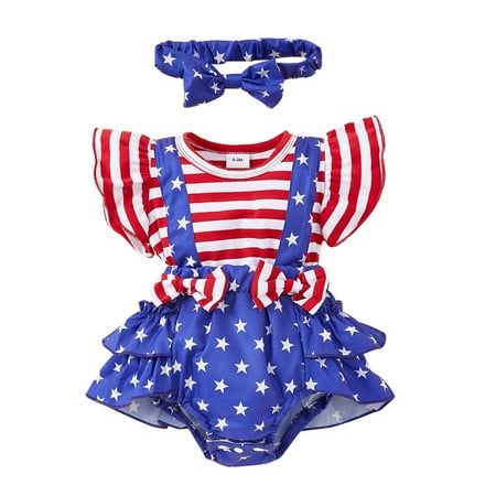 HIBRO Girls Fly Sleeve Independence Day 4 Of July Striped Star Prints Ruffles Romper Bodysuits Headbands Set Baby Boy Shoes 4 Toddler Girl Apparel
HIBRO Girls Fly Sleeve Independence Day 4 Of July Striped Star Prints Ruffles Romper Bodysuits Headbands Set Baby Boy Shoes 4 Toddler Girl Apparel