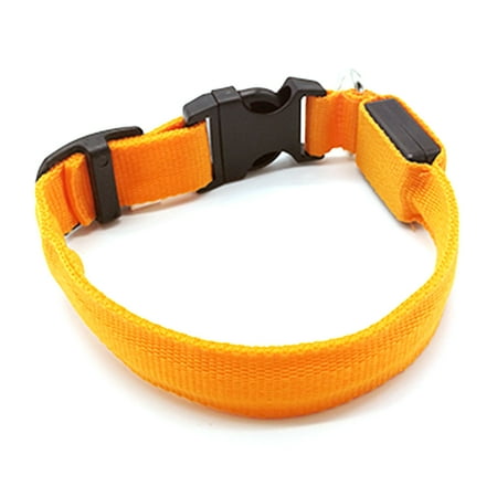 LightupDogCollar RechargeableLEDDogCollar WaterproofDogCollarLight AdjustableReflectiveFlashingDogCollarGlowingatNight Orange Light S F14561
LightupDogCollar RechargeableLEDDogCollar WaterproofDogCollarLight AdjustableReflectiveFlashingDogCollarGlowingatNight Orange Light S F14561