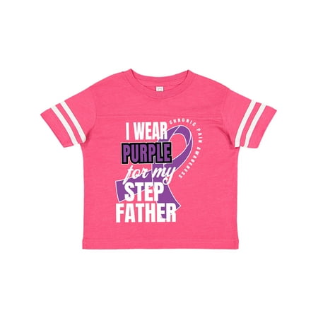 Inktastic Chronic Pain I Wear Purple For My Step Father Gift Toddler Boy or Toddler Girl T-Shirt
Inktastic Chronic Pain I Wear Purple For My Step Father Gift Toddler Boy or Toddler Girl T-Shirt