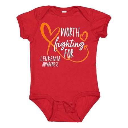 Inktastic Worth Fighting for Leukemia Awareness Orange Heart Gift Baby Boy or Baby Girl Bodysuit
Inktastic Worth Fighting for Leukemia Awareness Orange Heart Gift Baby Boy or Baby Girl Bodysuit