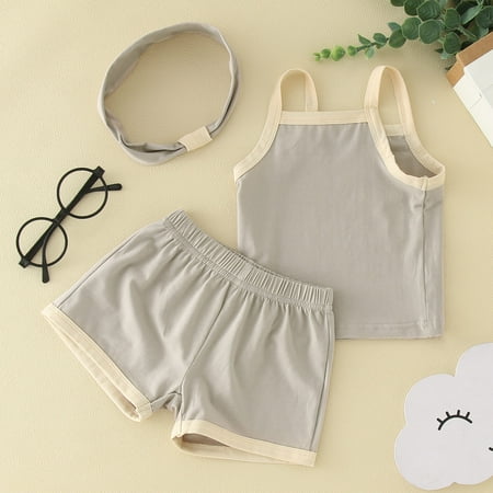 Hunpta Newborn Infant Baby Girls Boys Sleeveless Strap Vest T Shirt Tops Shorts Headband 3PCS Outfits Clothes Set
Hunpta Newborn Infant Baby Girls Boys Sleeveless Strap Vest T Shirt Tops Shorts Headband 3PCS Outfits Clothes Set