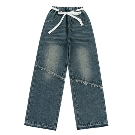 Tollder Girl Fashion High Elastic Waist Flare Leg Pants Casual Long Wide Leg Pants Jeans Trousers
Tollder Girl Fashion High Elastic Waist Flare Leg Pants Casual Long Wide Leg Pants Jeans Trousers