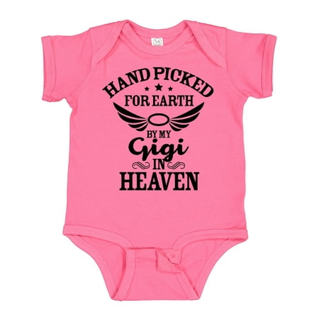 Inktastic Handpicked for Earth by My Gigi in Heaven with Angel Wings Gift Baby Boy or Baby Girl Bodysuit
Inktastic Handpicked for Earth by My Gigi in Heaven with Angel Wings Gift Baby Boy or Baby Girl Bodysuit