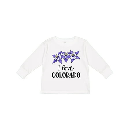 Inktastic I Love Colorado Columbine Flowers Gift Toddler Boy or Toddler Girl Long Sleeve T-Shirt
Inktastic I Love Colorado Columbine Flowers Gift Toddler Boy or Toddler Girl Long Sleeve T-Shirt