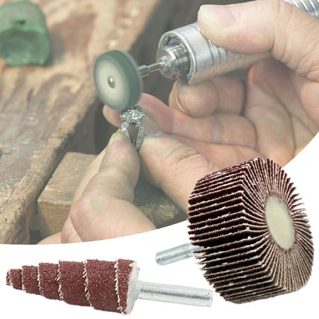 XWQ 10Pcs 6mm High Efficiency Grinding Head Hierarchical Arrangement Different Specifications Long Service Life Flap Grinding Head for Sanding 
XWQ 10Pcs 6mm High Efficiency Grinding Head Hierarchical Arrangement Different Specifications Long Service Life Flap Grinding Head for Sanding