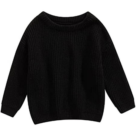 Qtinghua Infant Toddler Baby Girl Boy Oversized Sweater Long Sleeve Crewneck Sweatshirt Warm Fall Winter Knit Pullover Tops Black 12-18 Months
Qtinghua Infant Toddler Baby Girl Boy Oversized Sweater Long Sleeve Crewneck Sweatshirt Warm Fall Winter Knit Pullover Tops Black 12-18 Months