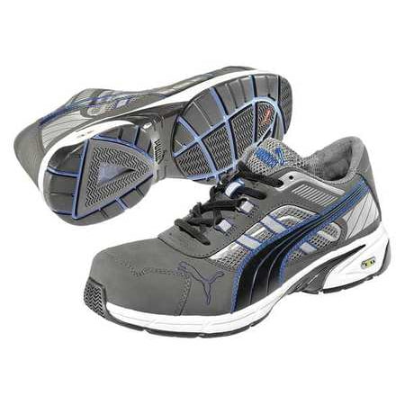 PUMA SAFETY SHOES 642595 SZ: 9EEE Athletic Style Work Shoes, Gry, 9, Mens, PR