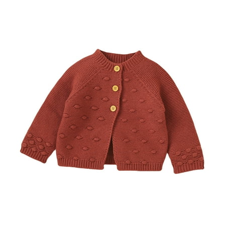 ASFGIMUJToddler Girls Sweater Baby Kids Boys Long Sleeve Warm Jacket Cotton Knit Cardigan Button Closure Coat Outwear Tops 0 Months-3 Months
ASFGIMUJToddler Girls Sweater Baby Kids Boys Long Sleeve Warm Jacket Cotton Knit Cardigan Button Closure Coat Outwear Tops 0 Months-3 Months