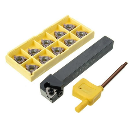 CNC Lathe Turning Holder VP15TF 16ER Carbide Inserts in + Wrench