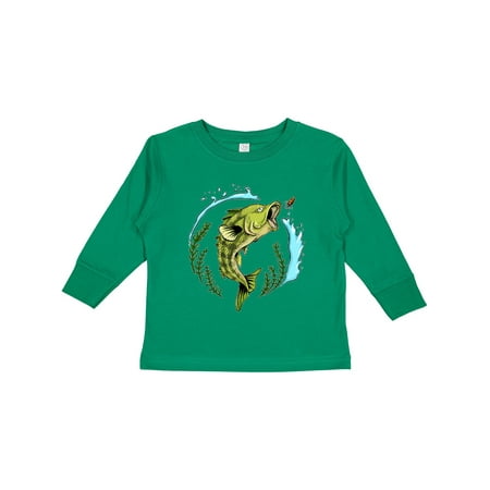 Inktastic Leaping Bass Fish- Fishing Illustration Gift Toddler Boy or Toddler Girl Long Sleeve T-Shirt
Inktastic Leaping Bass Fish- Fishing Illustration Gift Toddler Boy or Toddler Girl Long Sleeve T-Shirt