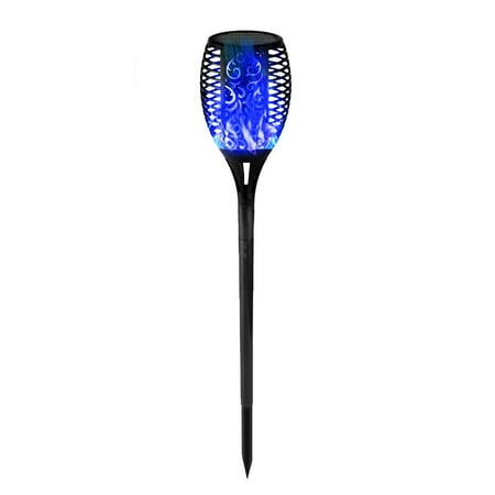 Kotyreds 3pcs 12LED Solar Flame Torch Light Blue Flickering Night Lamp Garden Decor (1pc)
Kotyreds 3pcs 12LED Solar Flame Torch Light Blue Flickering Night Lamp Garden Decor (1pc)