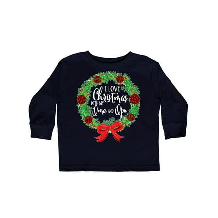 Inktastic I Love Christmas with My Oma and Opa Wreath Gift Toddler Boy or Toddler Girl Long Sleeve T-Shirt
Inktastic I Love Christmas with My Oma and Opa Wreath Gift Toddler Boy or Toddler Girl Long Sleeve T-Shirt