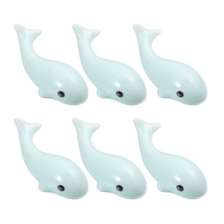 NUOLUX 6 Pcs Ceramic Chopsticks Rack Blue Dolphin Shape Chopsticks Holder Chopsticks Rest Home Decoration Ornament
NUOLUX 6 Pcs Ceramic Chopsticks Rack Blue Dolphin Shape Chopsticks Holder Chopsticks Rest Home Decoration Ornament
