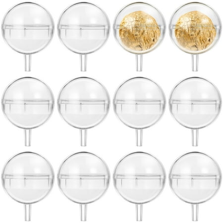 100Pcs Acrylic Chocolate Holder Candy Packaging Balls DIY Bouquet Accessories