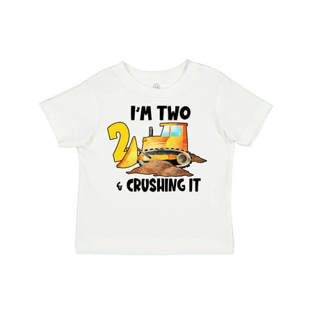 Inktastic I m 2 and Crushing It Construction 2nd Birthday Gift Toddler Boy or Toddler Girl T-Shirt
Inktastic I m 2 and Crushing It Construction 2nd Birthday Gift Toddler Boy or Toddler Girl T-Shirt