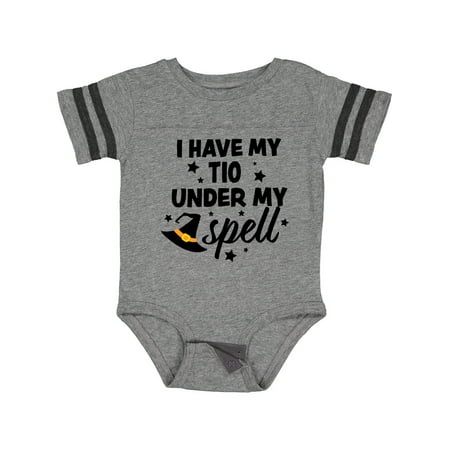 Inktastic I Have My Tio Under My Spell with Cute Witch Hat Gift Baby Boy or Baby Girl Bodysuit
Inktastic I Have My Tio Under My Spell with Cute Witch Hat Gift Baby Boy or Baby Girl Bodysuit