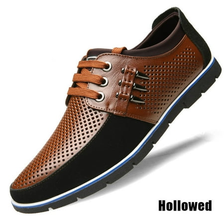 Fashion Mens PU Leather Shoes Breathable Anti-Slip Vintage Boots Casual Streetwear Hollowed
Fashion Mens PU Leather Shoes Breathable Anti-Slip Vintage Boots Casual Streetwear Hollowed