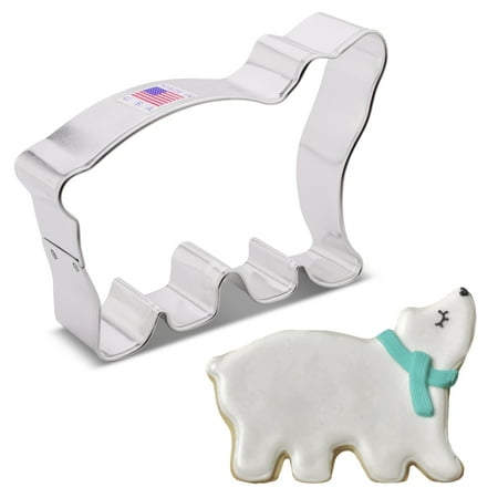 Ann Clark Polar Bear Cookie Cutter 5.75 Made in USA