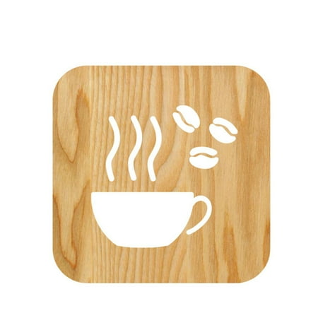 Xunyuan Wooden Coffee Cup Hollow out Ambiance Lamp LED USB Night Light Room Decoration
Xunyuan Wooden Coffee Cup Hollow out Ambiance Lamp LED USB Night Light Room Decoration
