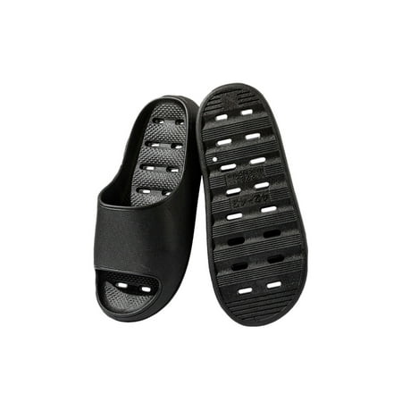 Wazshop Women Slide Sandals Drain Hole Flat Sandal Slip On Summer Slippers Waterproof Open Toe Shower Slipper Unisex Quick Dry Cool Black Men 8.5-9
Wazshop Women Slide Sandals Drain Hole Flat Sandal Slip On Summer Slippers Waterproof Open Toe Shower Slipper Unisex Quick Dry Cool Black Men 8.5-9