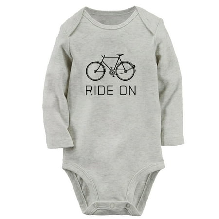 iDzn® Ride On Bike Funny Rompers Newborn Baby Unisex Bodysuits Infant Jumpsuits Toddler Kids Long Sleeve Oufits (Gray 0-6 Months)
iDzn® Ride On Bike Funny Rompers Newborn Baby Unisex Bodysuits Infant Jumpsuits Toddler Kids Long Sleeve Oufits (Gray 0-6 Months)
