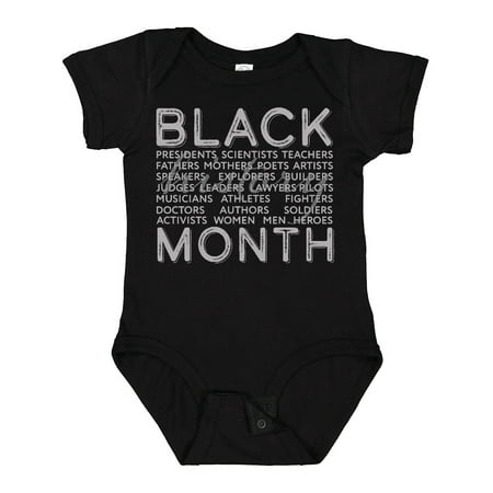 Inktastic Black History Month- Occupations and Identities Gift Baby Boy or Baby Girl Bodysuit
Inktastic Black History Month- Occupations and Identities Gift Baby Boy or Baby Girl Bodysuit