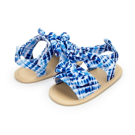 TOWED22 First Walking Shoes For Baby Girl Infant Girls Open Toe Bowknot Tie Dye Shoes First Walkers Summer Sandals For Toddler Blue
TOWED22 First Walking Shoes For Baby Girl Infant Girls Open Toe Bowknot Tie Dye Shoes First Walkers Summer Sandals For Toddler Blue