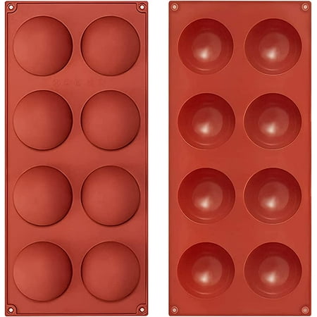2PCS silicone mold sphere silicone molds hemisphere round hemisphere mold candy mold for making chocolate cake jelly dome mousse
2PCS silicone mold sphere silicone molds hemisphere round hemisphere mold candy mold for making chocolate cake jelly dome mousse