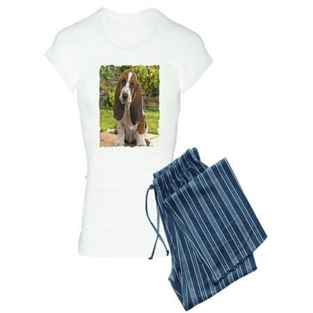 CafePress - BASSET HOUND PUPPY - Women s Light Pajamas