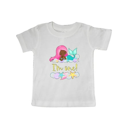Inktastic I m 1 Mermaid with Pink Hair and Shells Gift Baby Boy or Baby Girl T-Shirt
Inktastic I m 1 Mermaid with Pink Hair and Shells Gift Baby Boy or Baby Girl T-Shirt