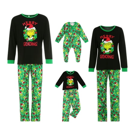 Xmas Family Matching Pjs Set Cartoon Monster Print Long Sleeve Tops Long Pants for Parent Children
Xmas Family Matching Pjs Set Cartoon Monster Print Long Sleeve Tops Long Pants for Parent Children