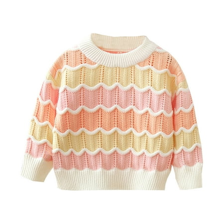 Youmylove Little Boys Girls Sweater Pullover Cute Rainbow Stripe Coat For Autumn Fall Winter Child Dailywear
Youmylove Little Boys Girls Sweater Pullover Cute Rainbow Stripe Coat For Autumn Fall Winter Child Dailywear
