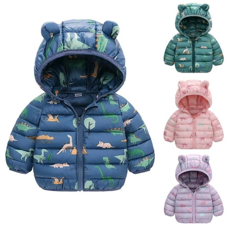 GYRATEDREAM 2-7T Winter Down Coats for Kids Baby Boys Girls Light Puffer Padded Jacket Bear Hoods Infant Outerwear
GYRATEDREAM 2-7T Winter Down Coats for Kids Baby Boys Girls Light Puffer Padded Jacket Bear Hoods Infant Outerwear