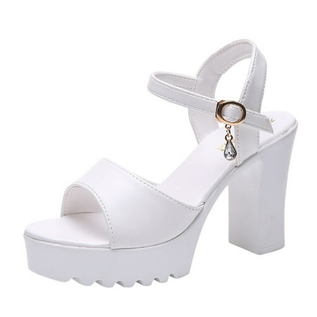 dmqupv Size 5 Shoes for Women Sandals Sandals Wedge Buckle Fish High Platform Slope Sandals Mouth Heels Women Women s Female flats-sandals White 39
dmqupv Size 5 Shoes for Women Sandals Sandals Wedge Buckle Fish High Platform Slope Sandals Mouth Heels Women Women s Female flats-sandals White 39
