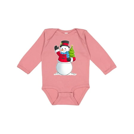 Inktastic Snowman Holding Christmas Tree Gift Baby Boy or Baby Girl Long Sleeve Bodysuit
Inktastic Snowman Holding Christmas Tree Gift Baby Boy or Baby Girl Long Sleeve Bodysuit